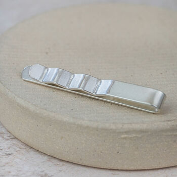 Sterling Silver Cornish Themed Tie Slide, 4 of 5
