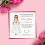 Granddaughter First Holy Communion Card, thumbnail 5 of 6