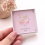 'Little Bit Of Love' Heart Earrings Sterling Silver, thumbnail 1 of 6
