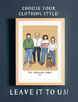 Illustrated Family Print, 6 of 6