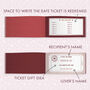Personalised Book Of Relationship Giftable Tickets, thumbnail 4 of 11