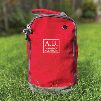 Personalised Golf Boot Bag In Square, 3 of 6