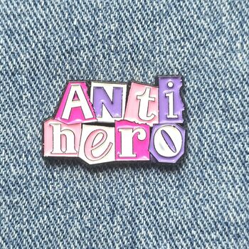 Anti Hero Taylor Swift Inspired Enamel Pin Badge, 4 of 6