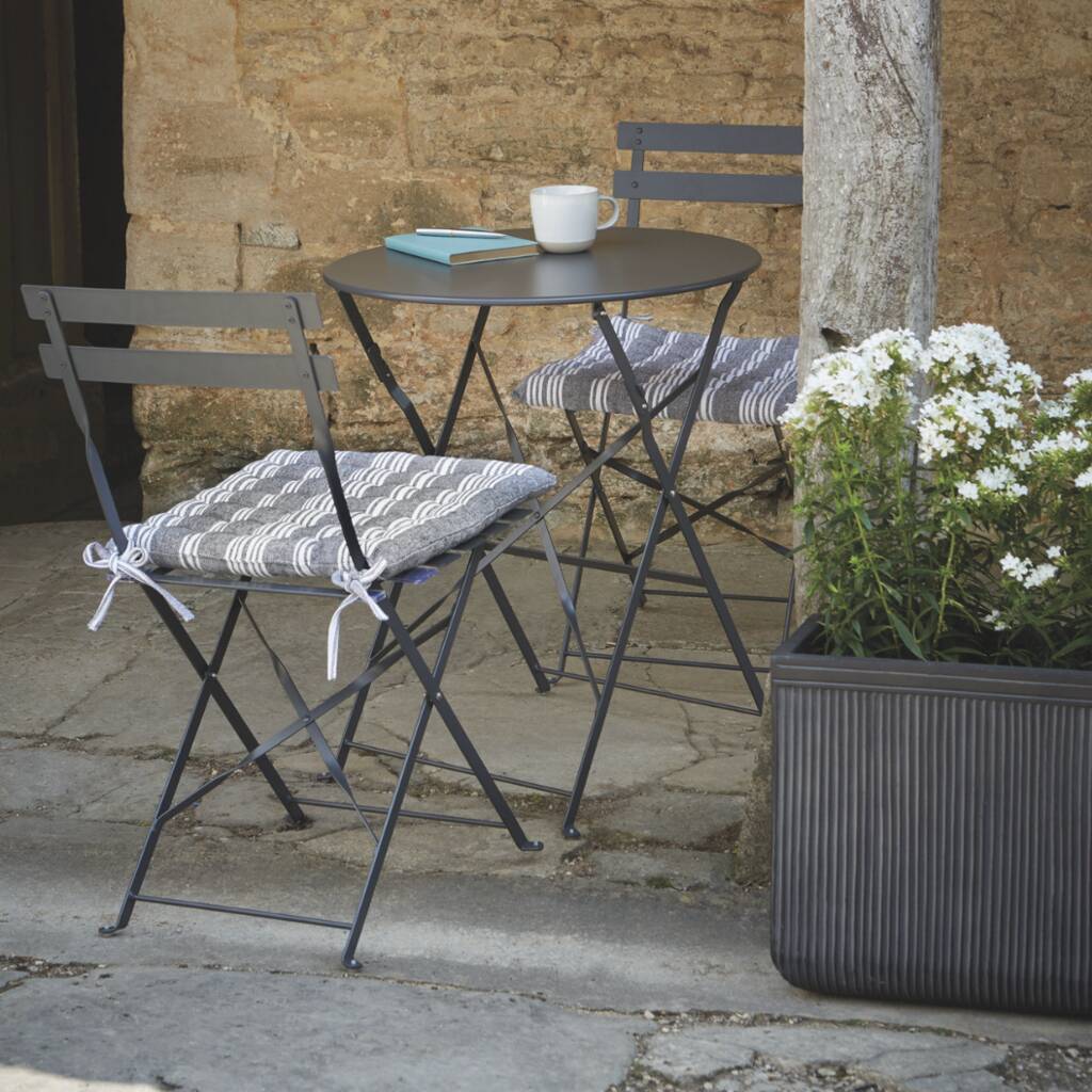 Small Bistro Table And Chair Set Various Colours By Attic Room