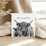 Mum You Are Moo Velous Highland Coo Mother's Day Card, thumbnail 2 of 5