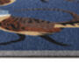 My Mat Patterned Washable My Pheasant Blue Runner 50 X 150, thumbnail 3 of 3