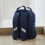 Personalised Rocket Mini Navy Cord Backpack, thumbnail 2 of 4