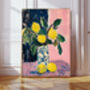 Lemon Tree Painting Art Print, thumbnail 1 of 3