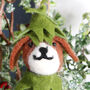 Dog With Christmas Tree Outfit Decoration, thumbnail 2 of 3