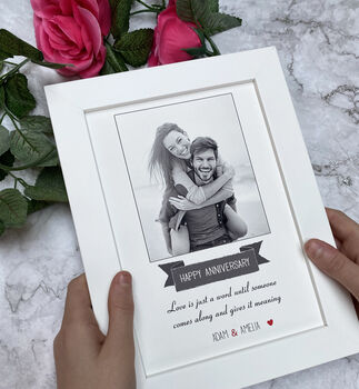 Personalised Couples Photo Frame, 3 of 3