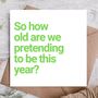 Funny Birthday Card, thumbnail 1 of 3