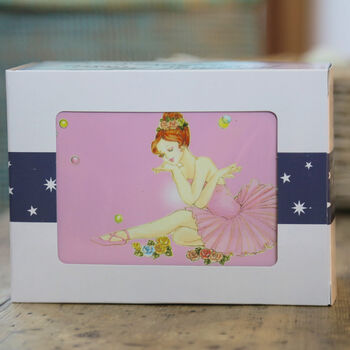 Pink Ballerina Music Jewellery Box, 8 of 12