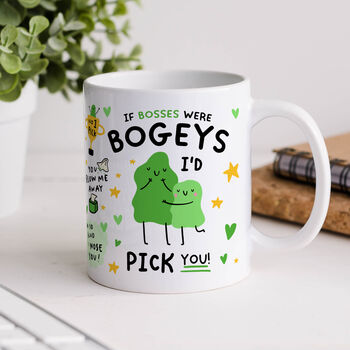 Boss Mug 'If Bosses Were Bogeys', 3 of 4