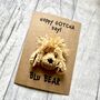 Personalised Dog Name Gotcha Day Crochet Birthday Card Handmade, thumbnail 11 of 12
