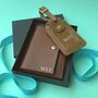 Personalised Luxe Leather Travel Gift Set, thumbnail 1 of 4