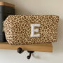 Personalised Leopard Print Makeup Cosmetic Bag Pencil Case, thumbnail 1 of 2
