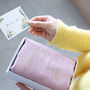 Hedgehog Print Rose Gold Foil Scarf, thumbnail 3 of 10