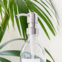 Refillable Clear Bottle With White Minimalist Label, thumbnail 10 of 10
