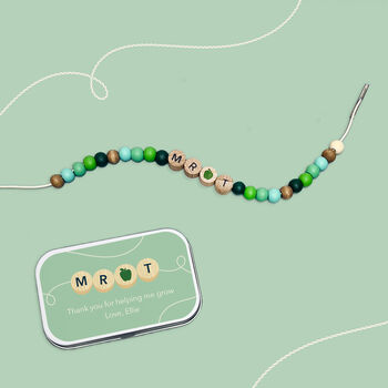 Personalised Teacher Friendship Bracelet, 12 of 12