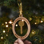 1st Christmas In New Home Personalised Christmas Bauble, thumbnail 3 of 6