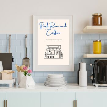 A4 Print Park Run And Coffee, 4 of 6