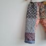 Patchwork Quilted Baby And Child Trousers, thumbnail 5 of 9