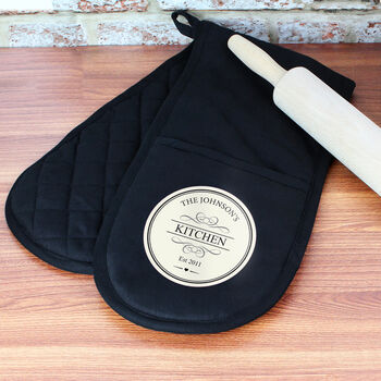 Personalised Decorative Oven Gloves, 5 of 5