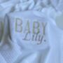 Personalised Baby Blanket |Baby Gift | Newborn Gift, thumbnail 5 of 10