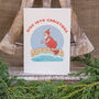 Santa Swim 'Dive Into Christmas' Card, thumbnail 1 of 3