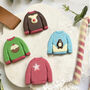 Chocolate Christmas Jumpers, thumbnail 1 of 3
