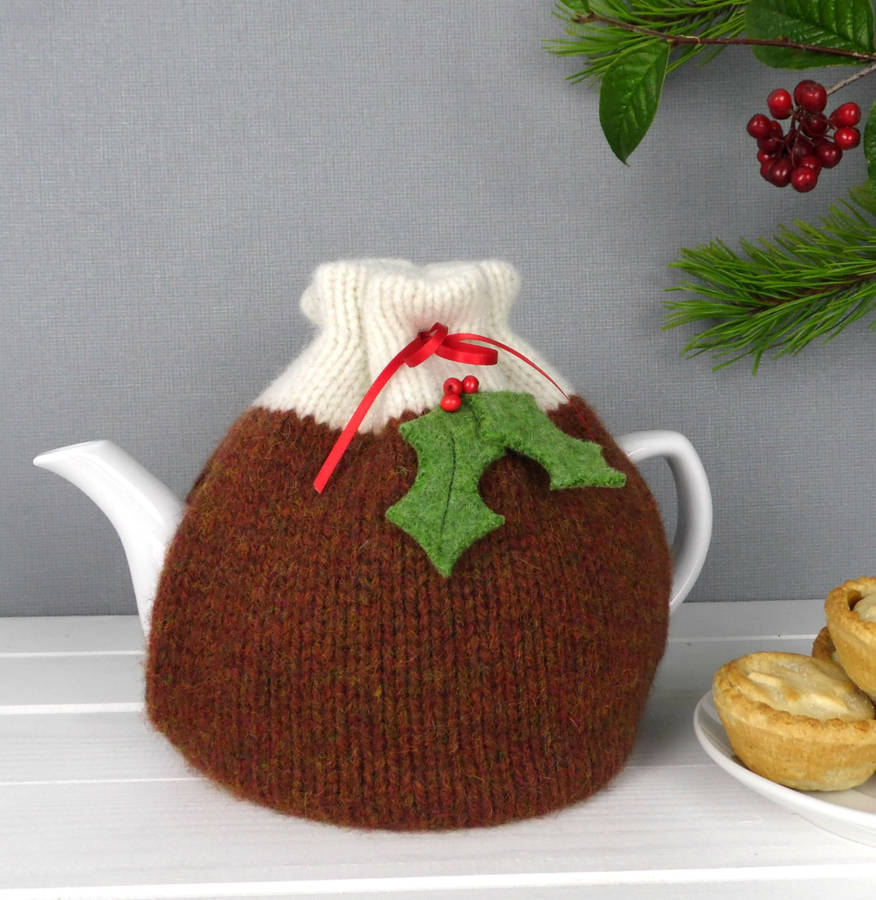 plush christmas pudding