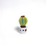 Small Interactive Crochet Cactus And Pot, thumbnail 4 of 9