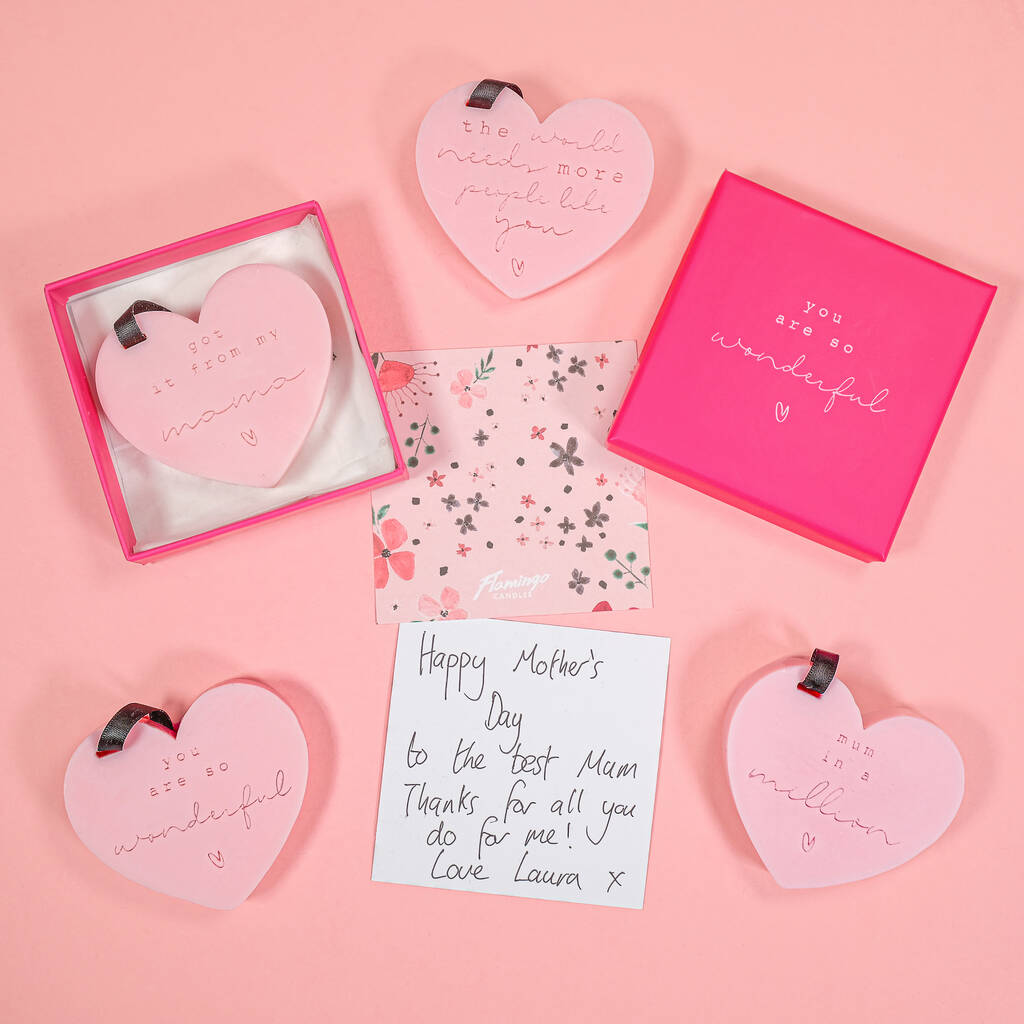 Mother's Day Scent Heart Letterbox Gift, 1 of 5
