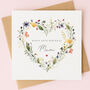 Personalised Wildflower Birthday Card – Any Age, thumbnail 3 of 5