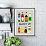One The Sauce Kitchen Print, thumbnail 2 of 2