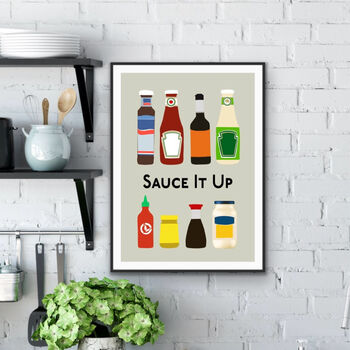 One The Sauce Kitchen Print, 2 of 2
