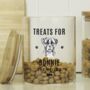 Personalised Dog Breed Glass Treat Jar, thumbnail 3 of 4