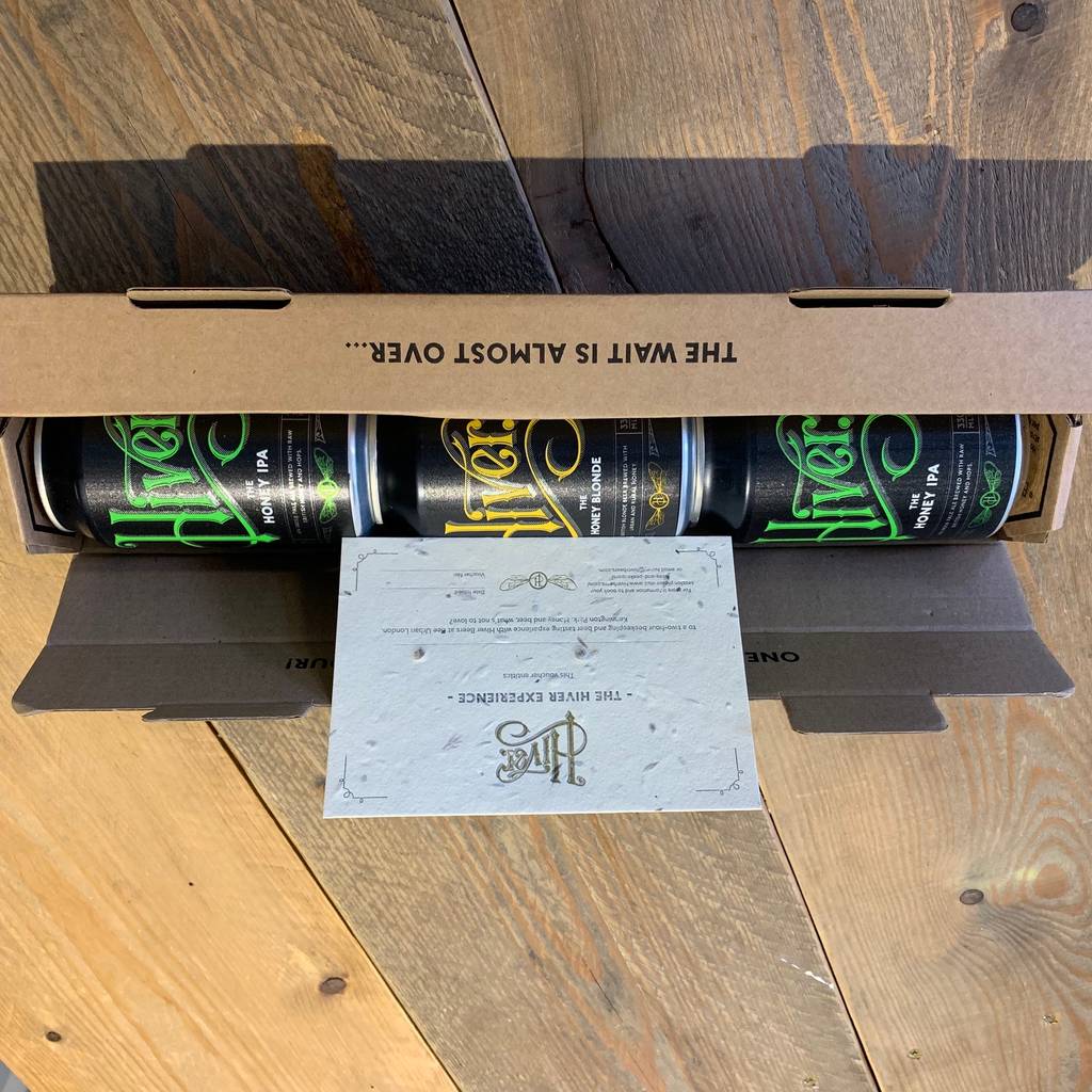 Honey Beer Tasting And A Craft Beer Gift Set By Hiver Beers and