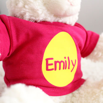 Personalised Easter Bunny Soft Toy, 3 of 4
