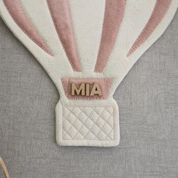 Born In 2024, Hot Air Balloon Nursery Decor, 8 of 12