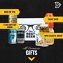 Best Of Ipa Craft Beer Five Can Gift Set With Glass And Snack, thumbnail 2 of 6