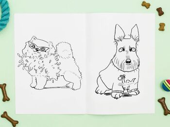 Colouring Books Dogs And Cats Pack Of Four, 5 of 12