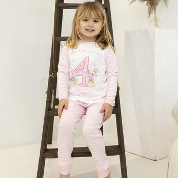 Personalised Pink Unicorn Children's Birthday Pyjamas, 12 of 12
