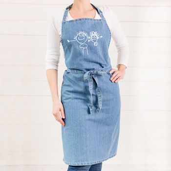 Personalised Apron With Child's Drawing, 5 of 5