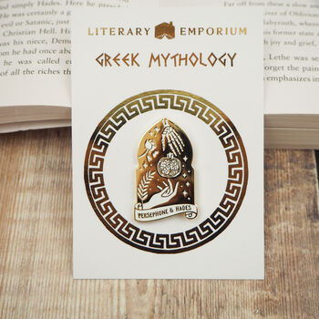 Persephone And Hades Enamel Pin – Greek Mythology, 4 of 5