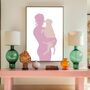 Custom Dog Silhouette Pet Portrait Gift, thumbnail 2 of 9