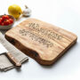 Personalised Floral Engraved Olive Cheese Board, thumbnail 5 of 8