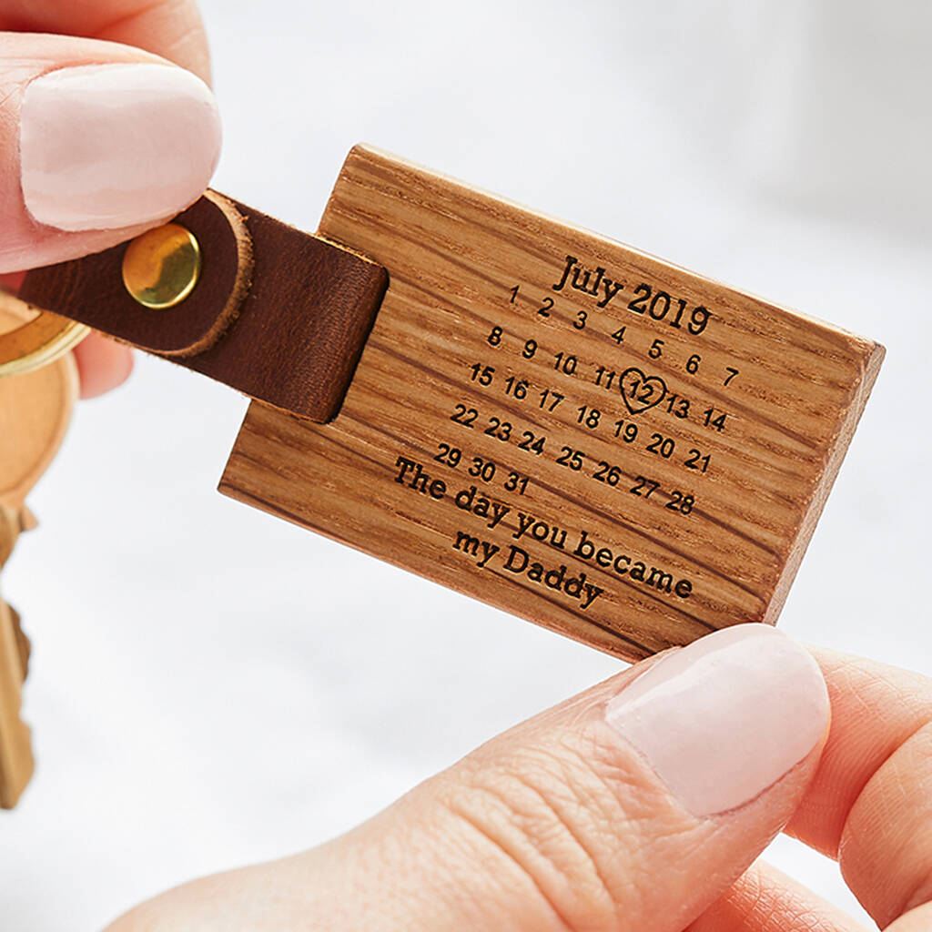 Personalised 'The Day You Became My…' Key Ring, 1 of 8