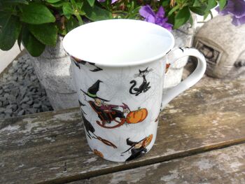 Bone China Mug In Witches Design, 2 of 11