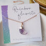 Fluorite Moon Pendant, thumbnail 1 of 11